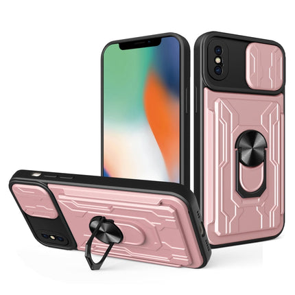 Sliding Camshield Card Phone Case, For iPhone X / XS, For iPhone XR, For iPhone XS Max