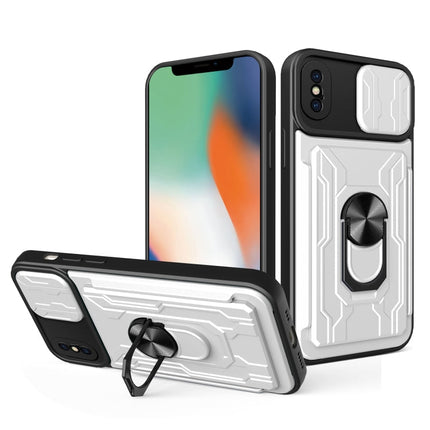 Sliding Camshield Card Phone Case, For iPhone X / XS, For iPhone XR, For iPhone XS Max