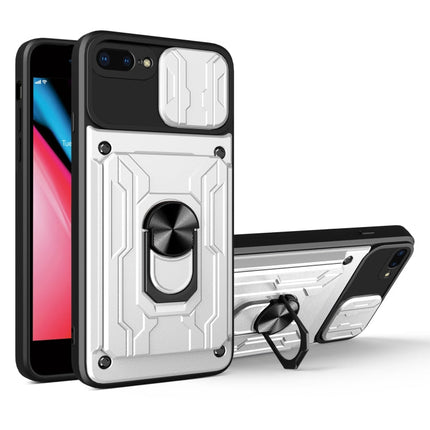 Sliding Camshield Card Phone Case, For iPhone 7 / 8 / SE 2022 / SE 2020, For iPhone 7 Plus / 8 Plus