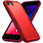 For iPhone SE 2022 / SE 2020 / 8 / 7 / Red