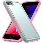 For iPhone SE 2022 / SE 2020 / 8 / 7 / Green Pink