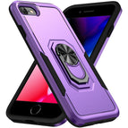 For iPhone SE 2022 / SE 2020 / 8 / 7 / Purple Black