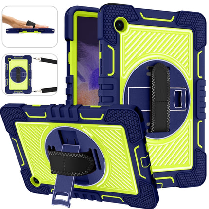 360 Degree Rotation Contrast Color Silicone + PC Tablet Case, For Samsung Galaxy Tab A8 10.5 2021