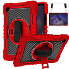 For Samsung Galaxy Tab A8 10.5 2021 / Red+Black