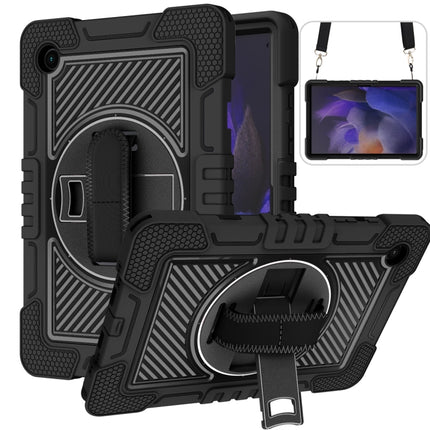 360 Degree Rotation Contrast Color Silicone + PC Tablet Case, For Samsung Galaxy Tab A8 10.5 2021