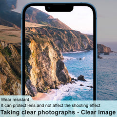 imak Integrated Rear Camera Lens Tempered Glass Film with Lens Cap Black Version