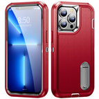 For iPhone 13 Pro Max / Red + Black