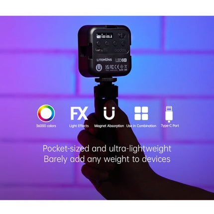 Godox LED-6BI LED Video Shoot Light, LED-6BI