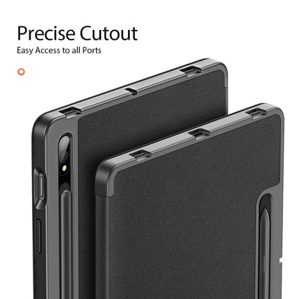 DUX DUCIS Domo Series Magnetic PU Leather Tablet Case, For Samsung Galaxy Tab S8 / Galaxy Tab S7