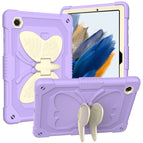 For Samsung Galaxy Tab A8 10.5 2021 / Beige+Raro Purple