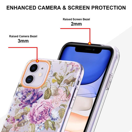 Flowers and Plants Series IMD TPU Phone Case, For iPhone 11, For iPhone 11 Pro Max, For iPhone 12 / 12 Pro, For iPhone 12 Pro Max