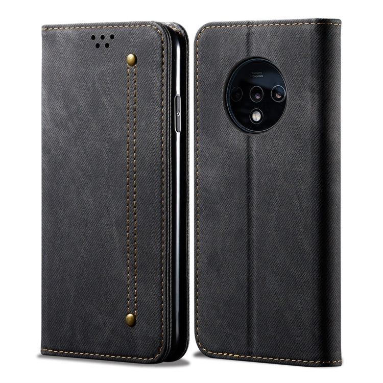 Denim Texture Casual Style Horizontal Flip Leather Case with Holder & Card Slots & Wallet, For OnePlus 7T, For Huawei Mate 30, For Huawei Mate 30 Lite, For Huawei P30 Lite, For Huawei Honor 10i / 20i