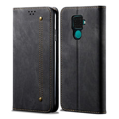 Denim Texture Casual Style Horizontal Flip Leather Case with Holder & Card Slots & Wallet, For OnePlus 7T, For Huawei Mate 30, For Huawei Mate 30 Lite, For Huawei P30 Lite, For Huawei Honor 10i / 20i