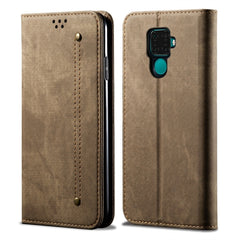 Denim Texture Casual Style Horizontal Flip Leather Case with Holder & Card Slots & Wallet, For OnePlus 7T, For Huawei Mate 30, For Huawei Mate 30 Lite, For Huawei P30 Lite, For Huawei Honor 10i / 20i