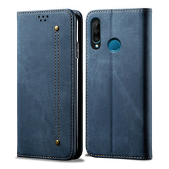 Denim Texture Casual Style Horizontal Flip Leather Case with Holder & Card Slots & Wallet, For OnePlus 7T, For Huawei Mate 30, For Huawei Mate 30 Lite, For Huawei P30 Lite, For Huawei Honor 10i / 20i