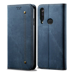 Denim Texture Casual Style Horizontal Flip Leather Case with Holder & Card Slots & Wallet, For OnePlus 7T, For Huawei Mate 30, For Huawei Mate 30 Lite, For Huawei P30 Lite, For Huawei Honor 10i / 20i