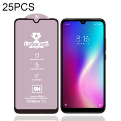 25 PCS 9H HD Large Arc High Alumina Full Screen Tempered Glass Film, For Xiaomi Redmi 6(25 PCS), For Xiaomi Redmi 6A(25 PCS), For Xiaomi Redmi 6 Pro(25 PCS), For Xiaomi Redmi 7(25 PCS), For Xiaomi Redmi 7A(25 PCS), For Xiaomi Redmi Go(25 PCS)