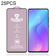 25 PCS 9H HD Large Arc High Alumina Full Screen Tempered Glass Film, For Xiaomi Redmi 6(25 PCS), For Xiaomi Redmi 6A(25 PCS), For Xiaomi Redmi 6 Pro(25 PCS), For Xiaomi Redmi 7(25 PCS), For Xiaomi Redmi 7A(25 PCS), For Xiaomi Redmi Go(25 PCS)