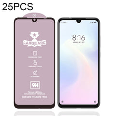 25 PCS 9H HD Large Arc High Alumina Full Screen Tempered Glass Film, For Xiaomi Redmi 6(25 PCS), For Xiaomi Redmi 6A(25 PCS), For Xiaomi Redmi 6 Pro(25 PCS), For Xiaomi Redmi 7(25 PCS), For Xiaomi Redmi 7A(25 PCS), For Xiaomi Redmi Go(25 PCS)