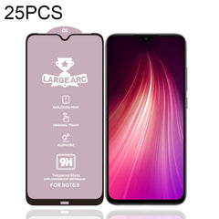 25 PCS 9H HD Large Arc High Alumina Full Screen Tempered Glass Film, For Xiaomi Redmi 6(25 PCS), For Xiaomi Redmi 6A(25 PCS), For Xiaomi Redmi 6 Pro(25 PCS), For Xiaomi Redmi 7(25 PCS), For Xiaomi Redmi 7A(25 PCS), For Xiaomi Redmi Go(25 PCS)