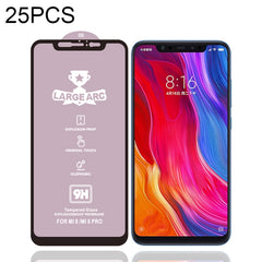 25 PCS 9H HD Large Arc High Alumina Full Screen Tempered Glass Film, For Xiaomi Redmi Note 8 Pro HD(25 PCS), for Xiaomi Redmi Note 8T(25 PCS), For Xiaomi Redmi S2 / Y2(25 PCS), For Xiaomi Redmi Y3(25 PCS), For Xiaomi Mi 6X(25 PCS), For Xiaomi Mi 8(25 P...