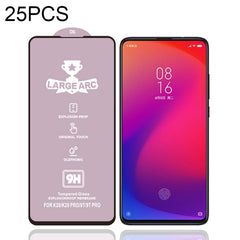 25 PCS 9H HD Large Arc High Alumina Full Screen Tempered Glass Film, For Xiaomi Redmi 6(25 PCS), For Xiaomi Redmi 6A(25 PCS), For Xiaomi Redmi 6 Pro(25 PCS), For Xiaomi Redmi 7(25 PCS), For Xiaomi Redmi 7A(25 PCS), For Xiaomi Redmi Go(25 PCS)