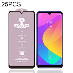 25 PCS 9H HD Large Arc High Alumina Full Screen Tempered Glass Film, For Xiaomi Redmi 6(25 PCS), For Xiaomi Redmi 6A(25 PCS), For Xiaomi Redmi 6 Pro(25 PCS), For Xiaomi Redmi 7(25 PCS), For Xiaomi Redmi 7A(25 PCS), For Xiaomi Redmi Go(25 PCS)