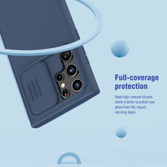 NILLKIN CamShield Liquid Silicone + PC Phone Case, For Samsung Galaxy S22 Ultra 5G