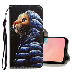 3D Colored Drawing Horizontal Flip PU Leather Case with Holder & Card Slots & Wallet, For Galaxy A51