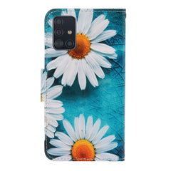 3D Colored Drawing Horizontal Flip PU Leather Case with Holder & Card Slots & Wallet, For Galaxy A51