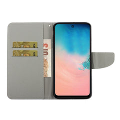 3D Colored Drawing Horizontal Flip PU Leather Case with Holder & Card Slots & Wallet, For Galaxy A51