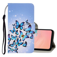 3D Colored Drawing Horizontal Flip PU Leather Case with Holder & Card Slots & Wallet, For Galaxy A51