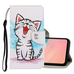 3D Colored Drawing Horizontal Flip PU Leather Case with Holder & Card Slots & Wallet, For Galaxy A71