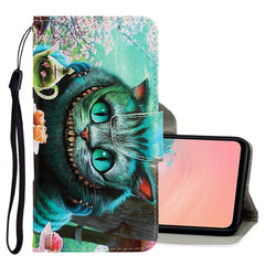 3D Colored Drawing Horizontal Flip PU Leather Case with Holder & Card Slots & Wallet, For Galaxy A71