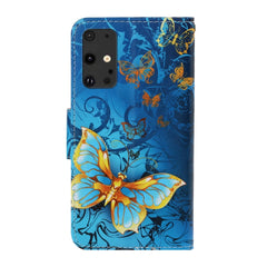 3D Colored Drawing Horizontal Flip PU Leather Case with Holder & Card Slots & Wallet, For Galaxy S20+