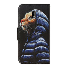 3D Colored Drawing Horizontal Flip PU Leather Case with Holder & Card Slots & Wallet, For Nokia 2.2