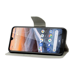 3D Colored Drawing Horizontal Flip PU Leather Case with Holder & Card Slots & Wallet, For Nokia 2.2