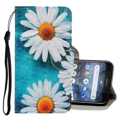 3D Colored Drawing Horizontal Flip PU Leather Case with Holder & Card Slots & Wallet, For Nokia 2.2