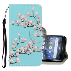 3D Colored Drawing Horizontal Flip PU Leather Case with Holder & Card Slots & Wallet, For Nokia 2.2