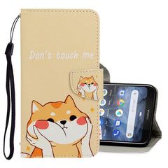 3D Colored Drawing Horizontal Flip PU Leather Case with Holder & Card Slots & Wallet, For Nokia 3.2