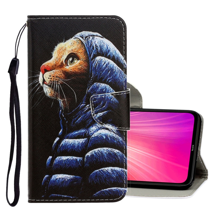 3D Colored Drawing Horizontal Flip PU Leather Case with Holder & Card Slots & Wallet, For Xiaomi Redmi Note 8T