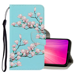 3D Colored Drawing Horizontal Flip PU Leather Case with Holder & Card Slots & Wallet, For Xiaomi Redmi Note 8T