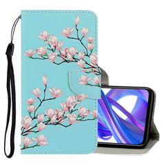 3D Colored Drawing Horizontal Flip PU Leather Case with Holder & Card Slots & Wallet, For Huawei Honor 9X