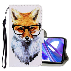 3D Colored Drawing Horizontal Flip PU Leather Case with Holder & Card Slots & Wallet, For Huawei Honor 9X