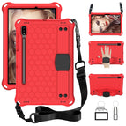 For Samsung Galaxy Tab S8 / Tab S7 / Red+Black