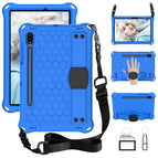 For Samsung Galaxy Tab S8 / Tab S7 / Blue+Black