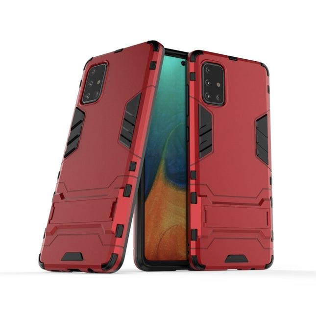 Shockproof PC + TPU Protective Case with Invisible Holder, For Samsung Galaxy A71, For Samsung Galaxy A51, For Samsung Galaxy S20+, For Huawei Nova 6 5G