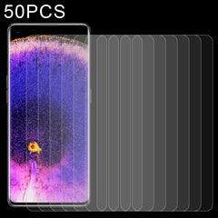 50 PCS 0.26mm 9H 2.5D Tempered Glass Film, For OPPO Find X5 (50 PCS), For OPPO Find X5 Lite (50 PCS), For Itel A27 (50 PCS), For Blackview OSCAL C60 (50 PCS), For Blackview A55 Pro (50 PCS), For ZTE Blade A51s (50 PCS)