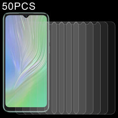 50 PCS 0.26mm 9H 2.5D Tempered Glass Film, For OPPO Find X5 (50 PCS), For OPPO Find X5 Lite (50 PCS), For Itel A27 (50 PCS), For Blackview OSCAL C60 (50 PCS), For Blackview A55 Pro (50 PCS), For ZTE Blade A51s (50 PCS)