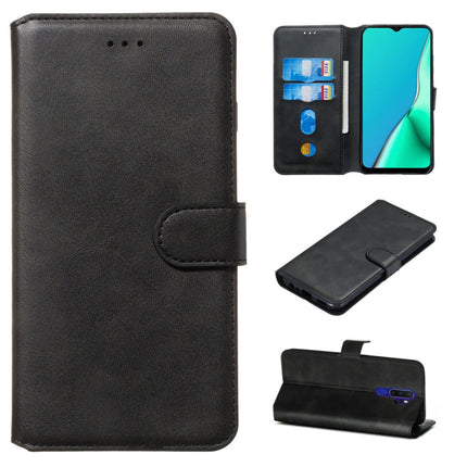 Classic Calf Texture Horizontal Flip PU Leather Case, with Holder & Card Slots & Wallet, For Vivo Y19 / U3, For Vivo U10 / Y15 / Y17 / Y3, For OPPO A9 (2020) / A5 (2020) / A11x, For OPPO F11 Pro / R19